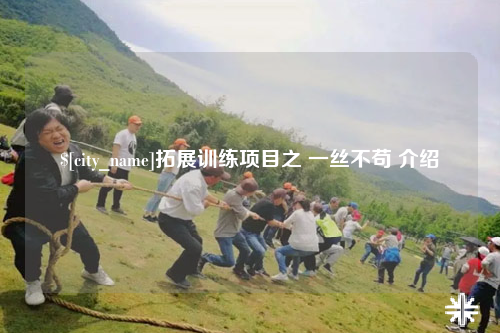 广东拓展训练项目之 一丝不苟 介绍
